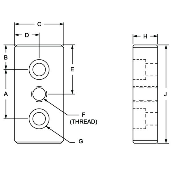 diagram of a base plate