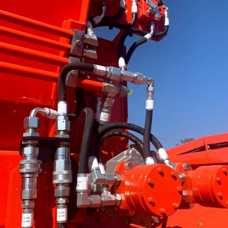 Fabricated hose examples