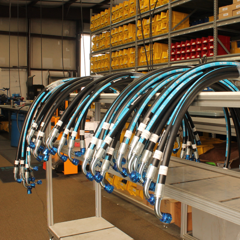 Fabricated hose examples