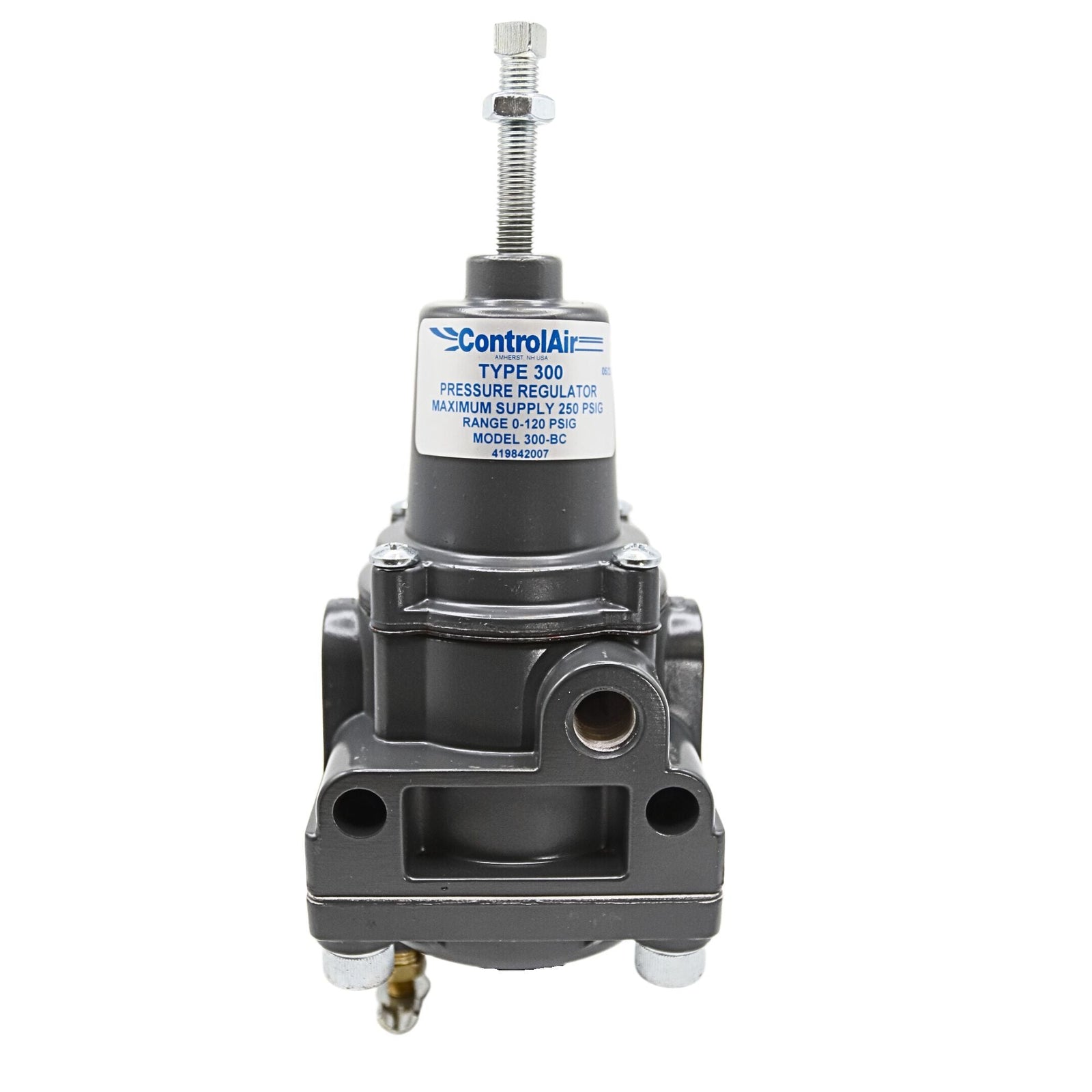 Air Filter Regulator 0-120 PSI 1/4" NPT | 300-BC used on Control Air product line