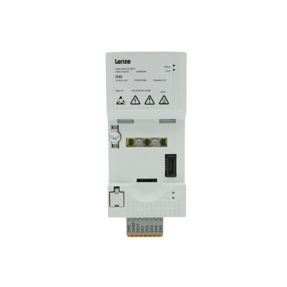 Lenze | Control Unit 5 digital input-1 digital output analog output-1, Powerlink | I5CA5N02000VA1000S