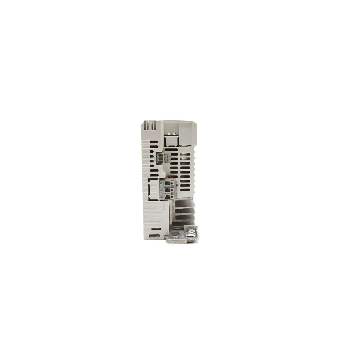 Lenze | i510 2hp Cabinet mount 480volt 5digital inputs, 2 analog inputs, 1 digital output 1 analog Output, 1 relay | I51AE215F10V11000S - side view