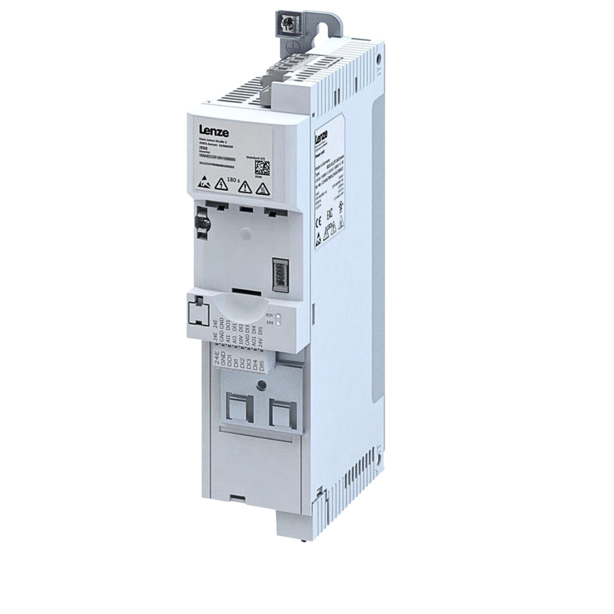 Lenze | i550 Frequency Inverter Power Unit 1.0HP 1/3-230/240V | I55AE211D10V01000S used on lenze product line