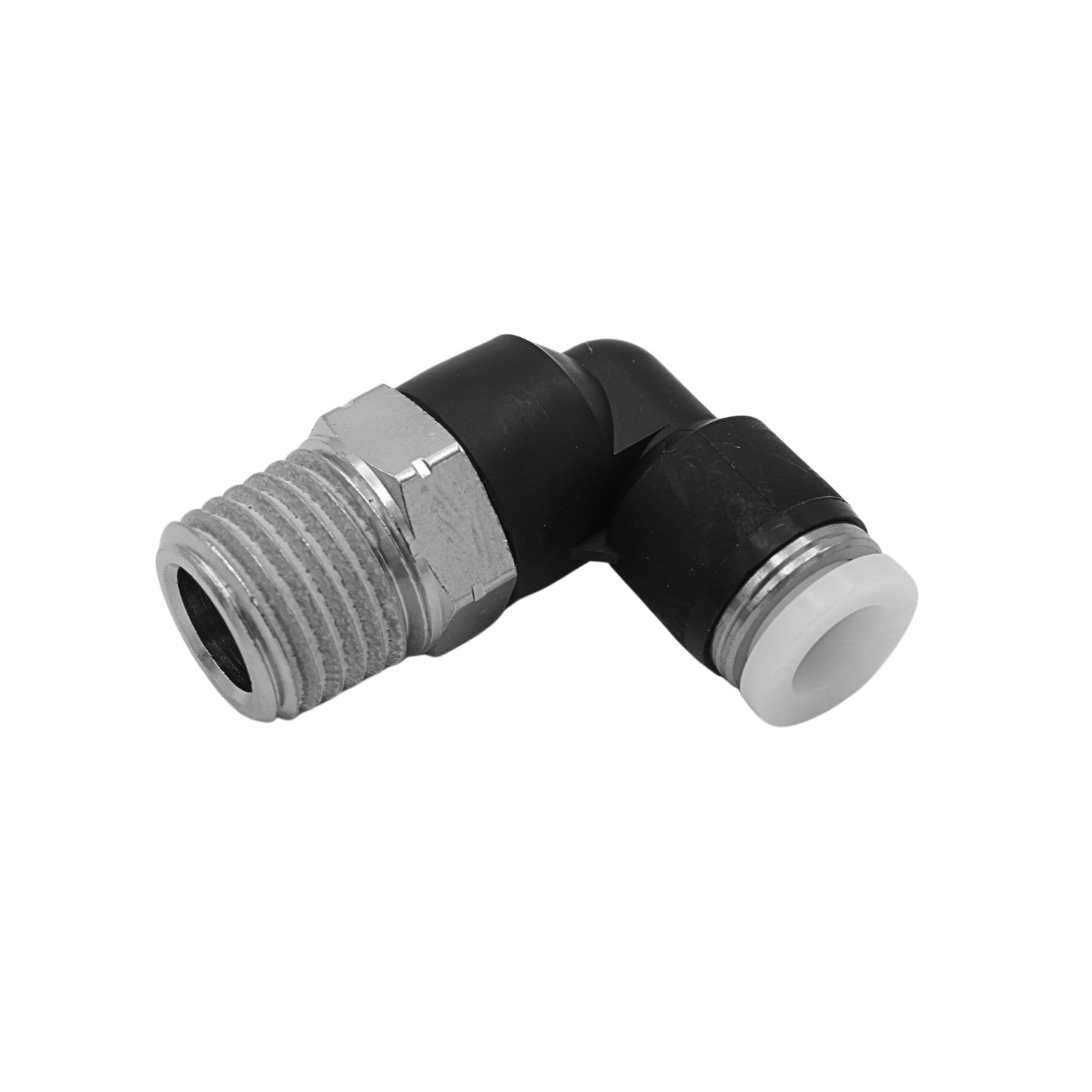 Pisco | Koganei | 1/4 in NPT x 1/4 in Tube Elbow | PL1/4-N2U-Pneumatic-TECO Technology