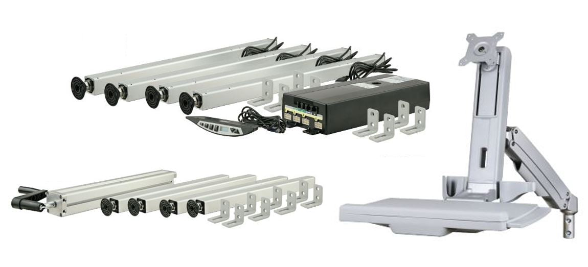 8020 New Products 2023 - Workstation Arm and Lifts