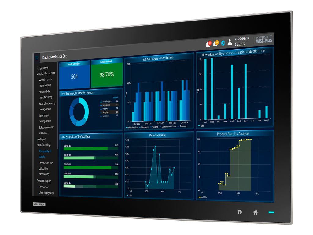 Advantech TPC-3xx Series Touch Panel PC
