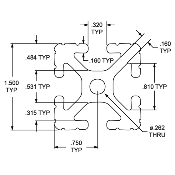 80/20 Profile: 15 Series-TECO Technology