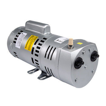Cylinder shaped compressor with bottom mount