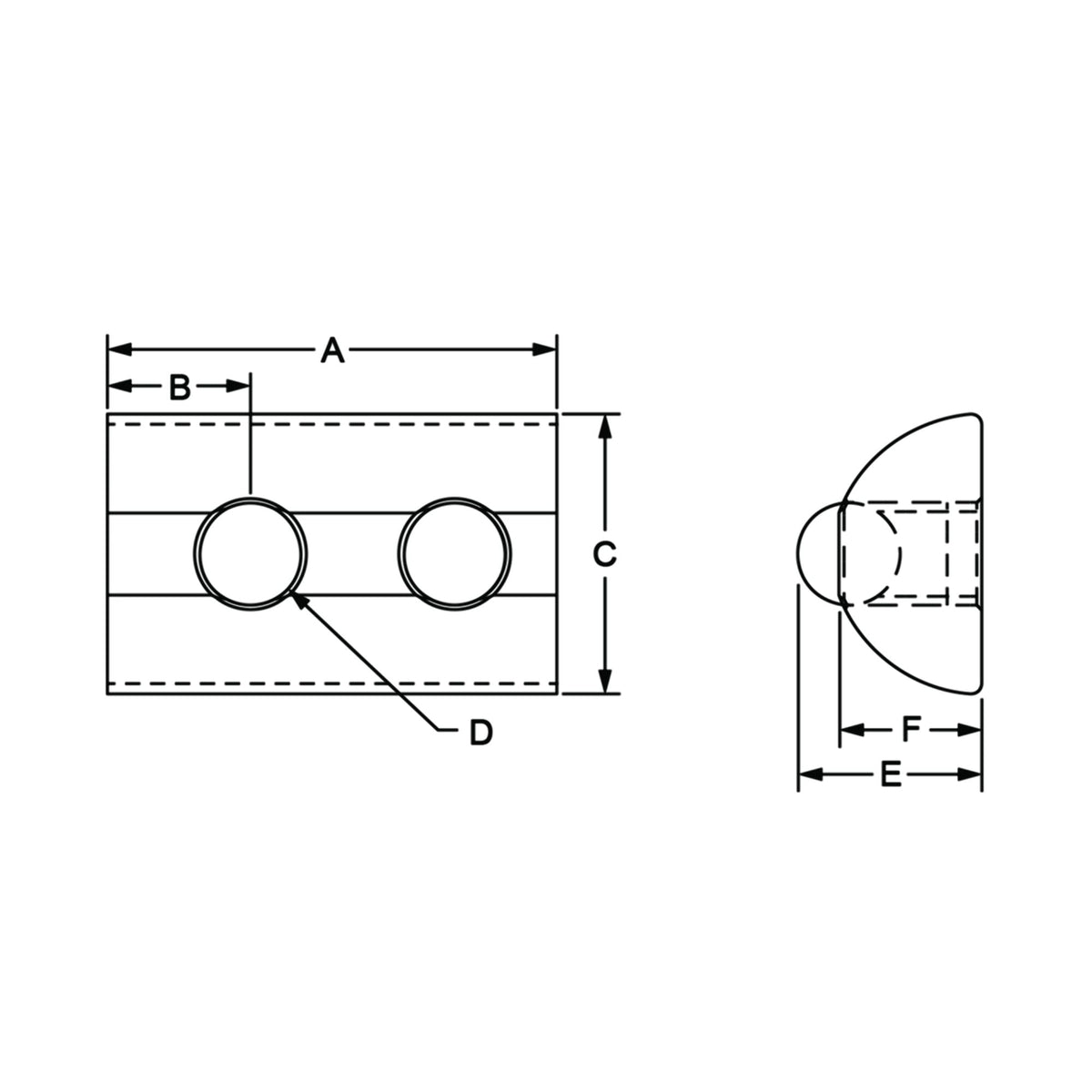 diagram of a roll-in t-nut