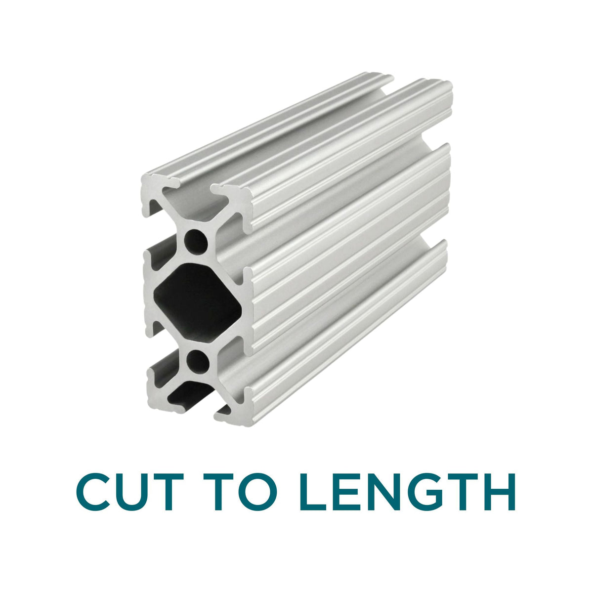 80/20 | 10 Series 1.00 in X 2.00 in T-Slotted Profile - Six Open T-Slots | 1020-242