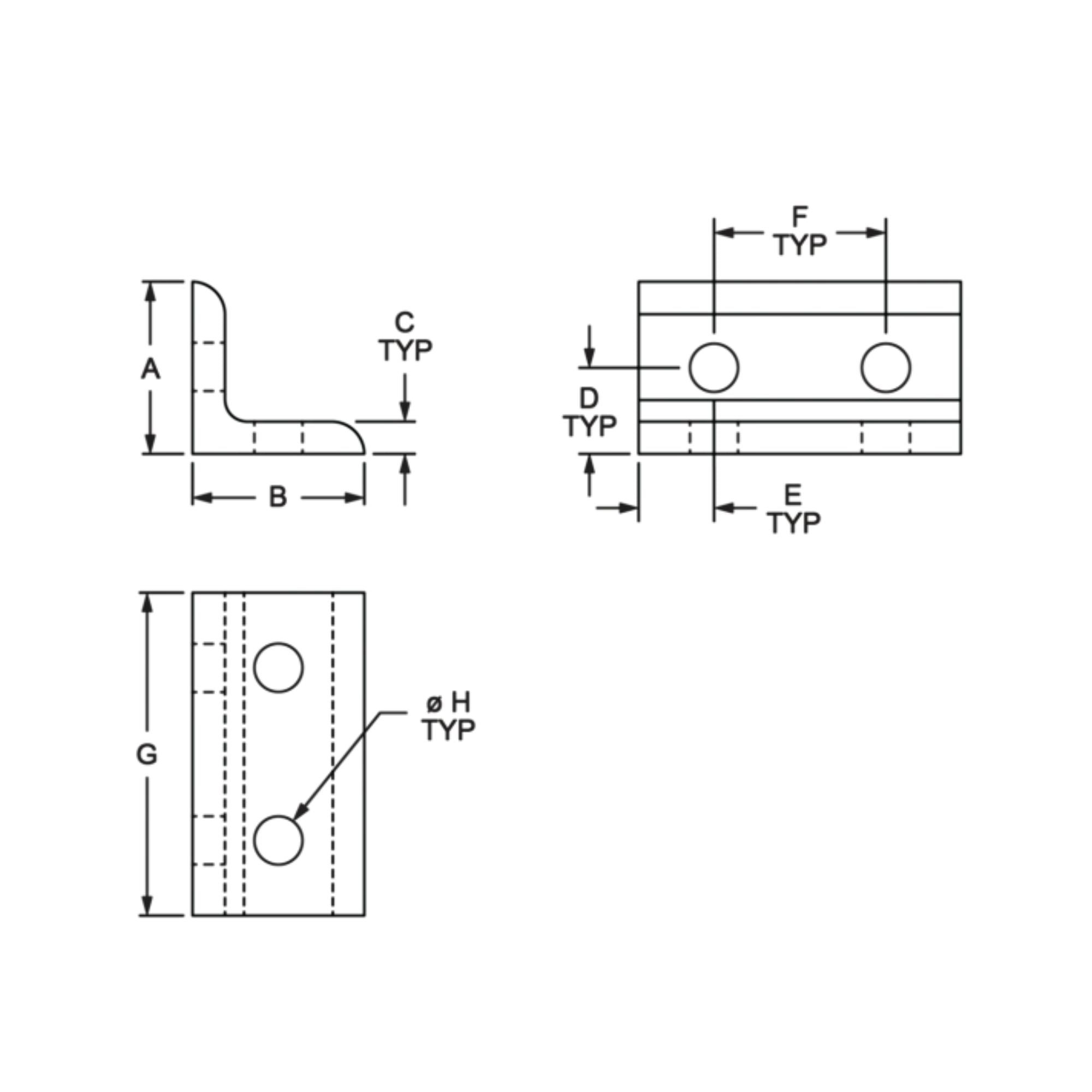 80 20 10 Series Wide Inside Corner Bracket TECO TECO Technology 80-20-10-series-wide-inside-corner-bracket-teco-teco-technology
