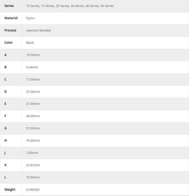 80/20 | 10 Series Double Ball Catch | 12019