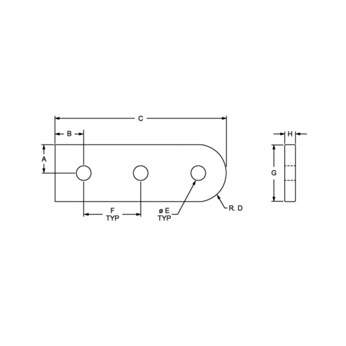 diagram of a pivot arm