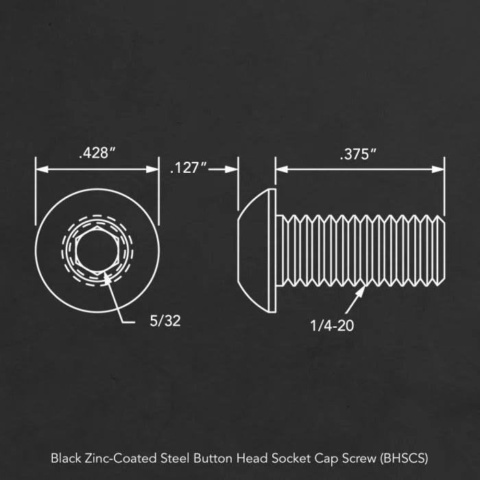 80/20 | 1/4-20 X 3/8" BHSCS | 3059