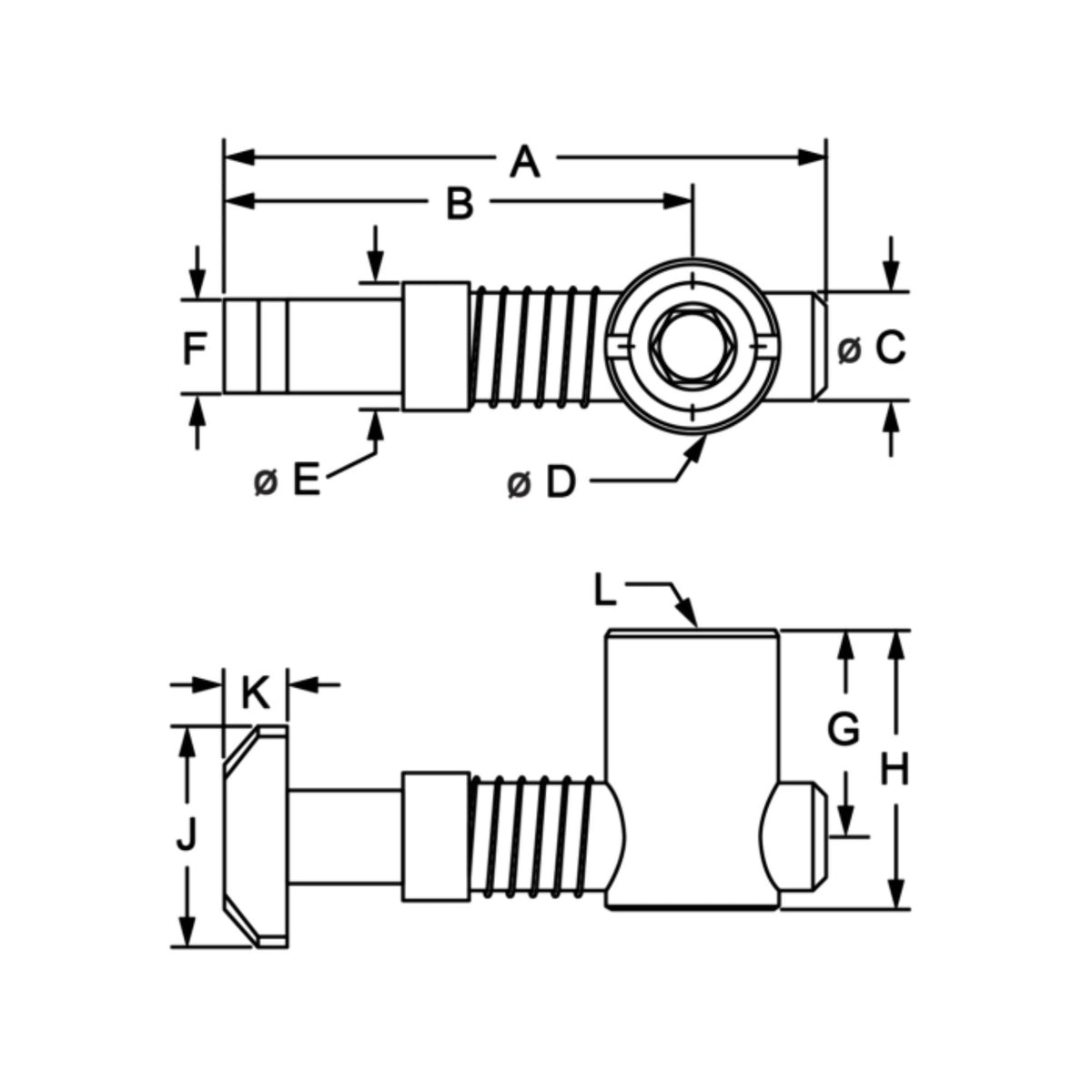 diagram of a central connector