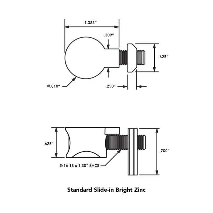 80/20 | 15 Series 5/16-18 Standard Anchor Fastener Assembly | 3360