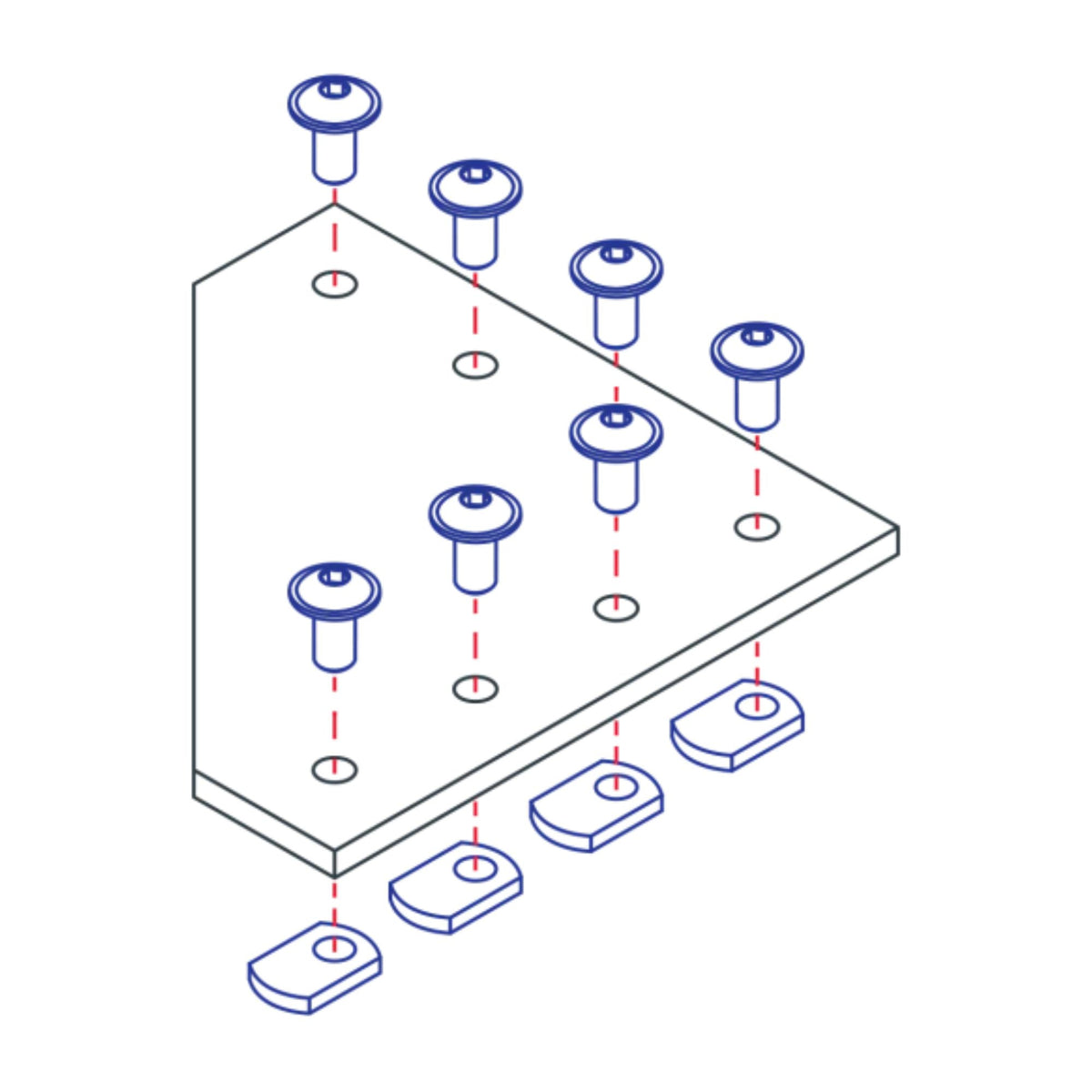 diagram of a joining plate