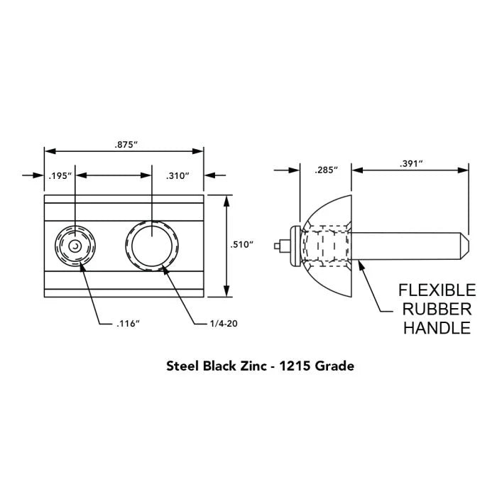 80/20 | 15 Series Drop in T-Nut 1/4-20 | 3283