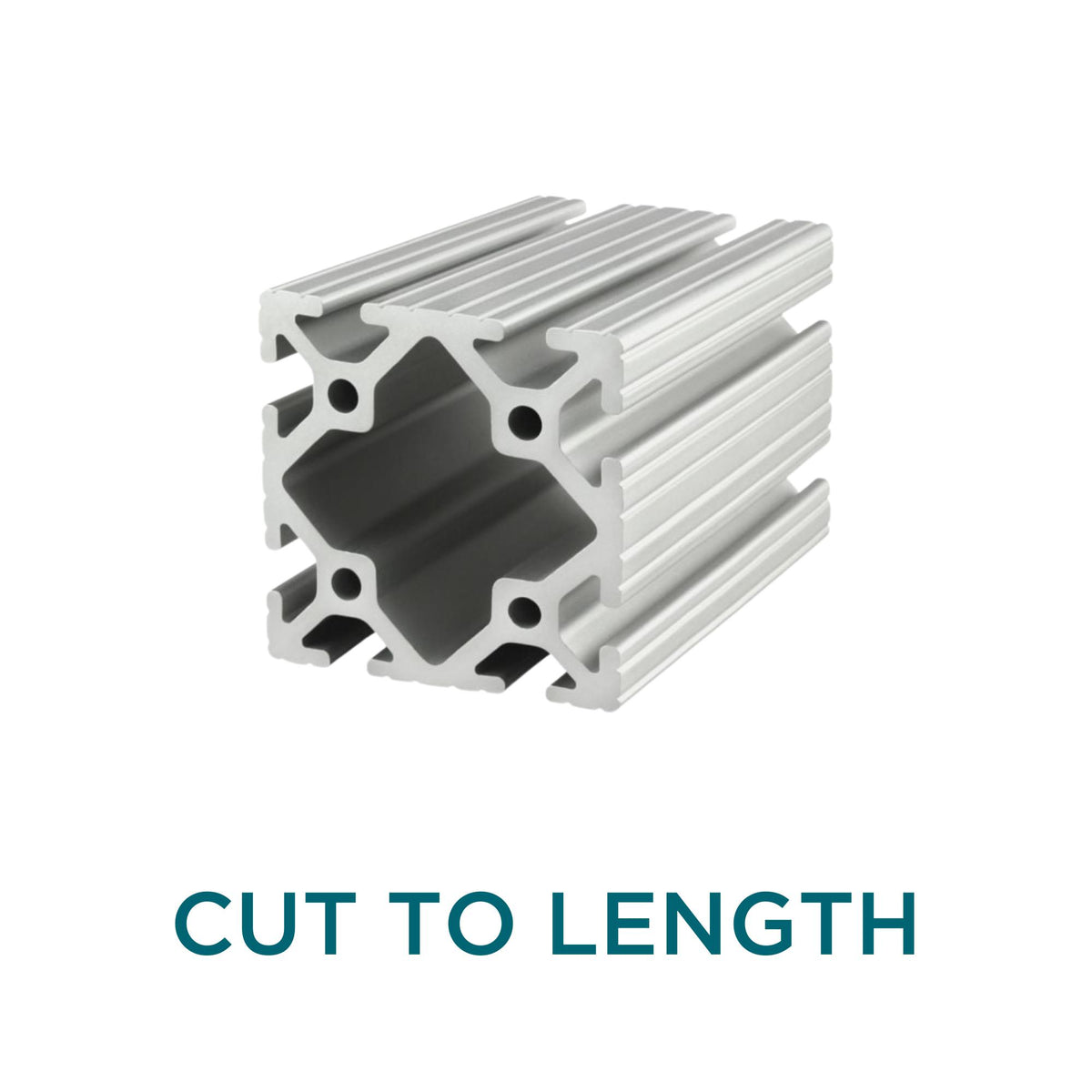 80/20 | 3.00" X 3.00" 8-T-Slot Aluminum Profile | 3030-242