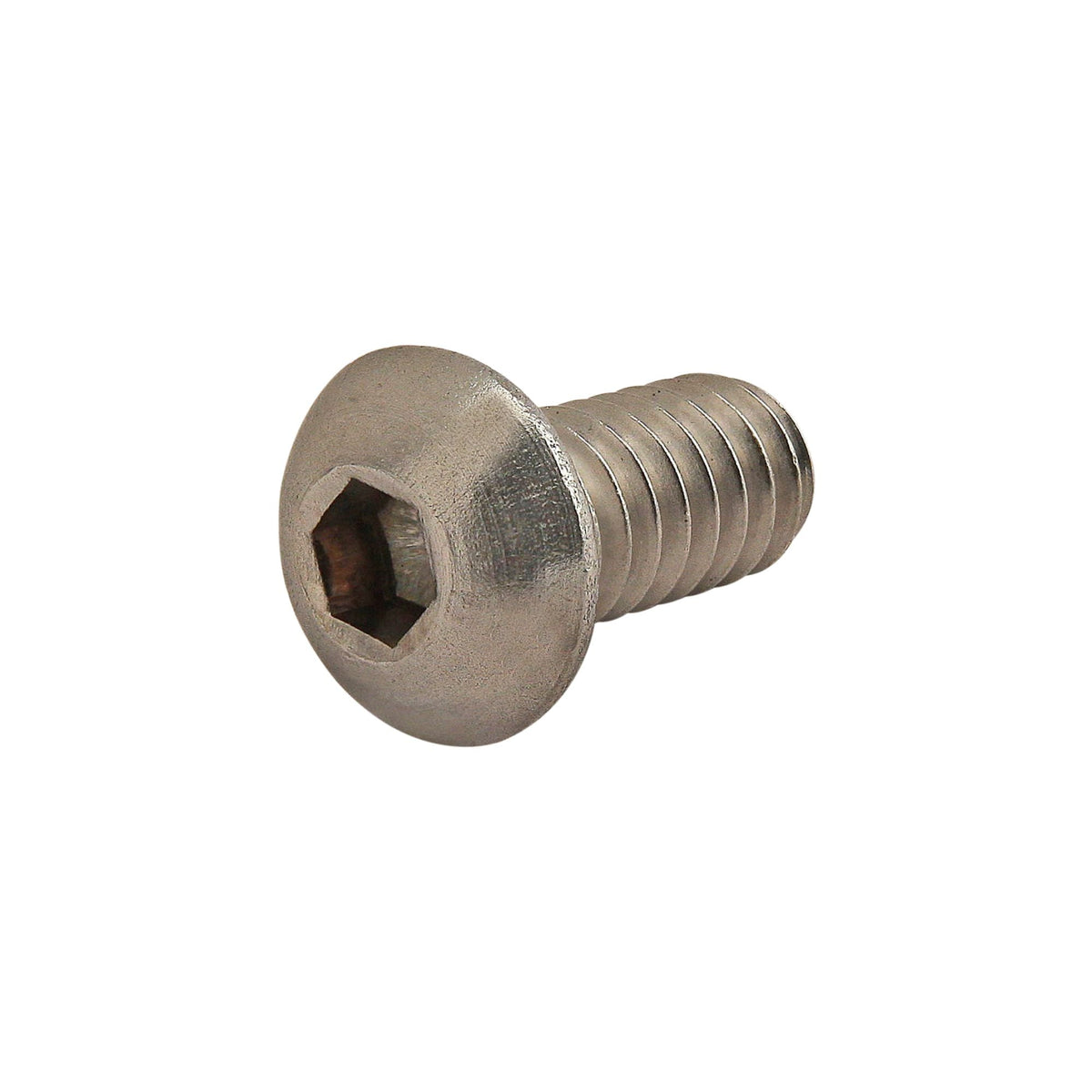 front view of a hexhead screw