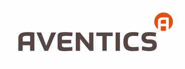 Aventics logo on homepage