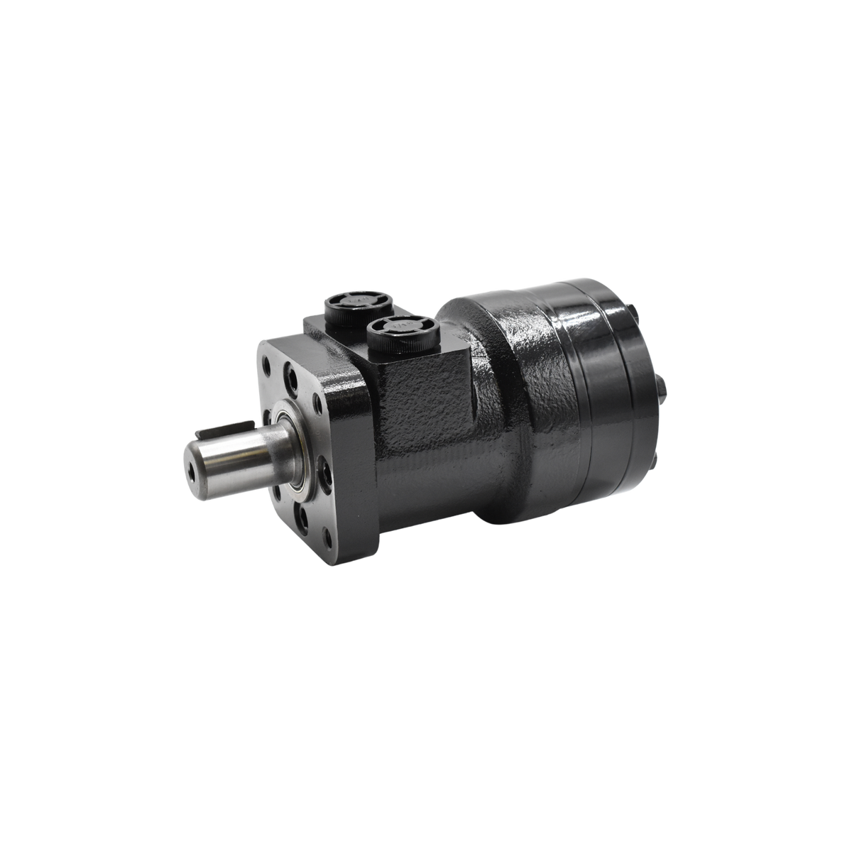 Hydraulic | LSHT Motor, 102cc, 600RPM, 2124in-lb, 2321psi Differential, 15.85GPM, SAE A 4-Bolt Mount, 1" Bore x 1/4" Woodruff Key Shaft, Side Ported, 1/2" NPT | BMRS-100-H4-K-P