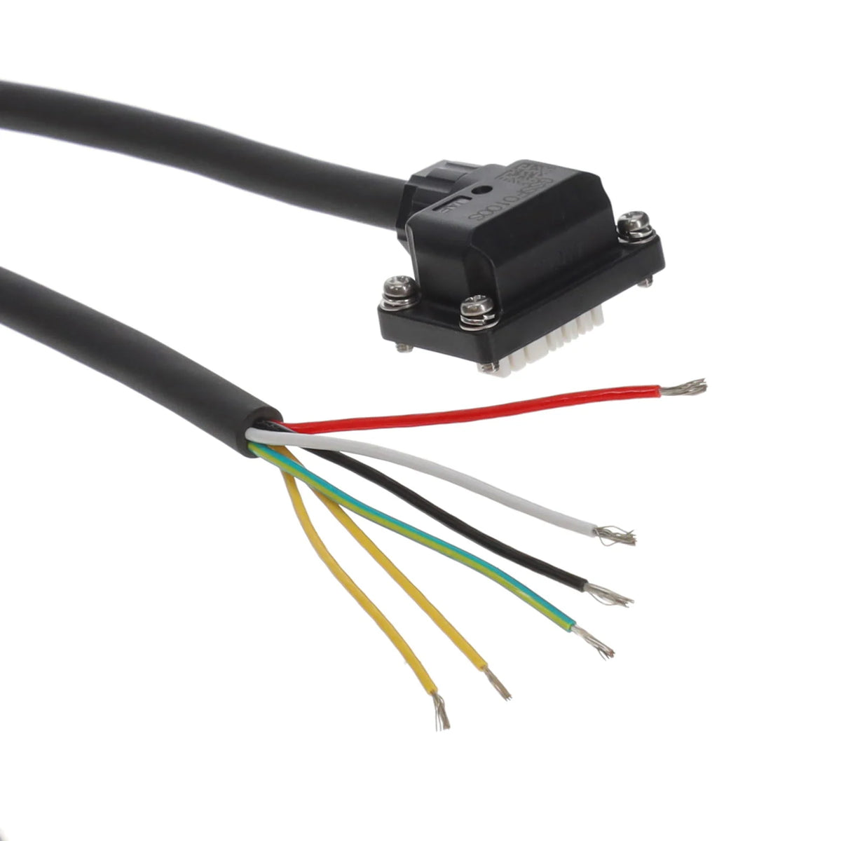 Sanyo Denki | Power/ Brake cable for GAM motor, Front type | GSSF0100S