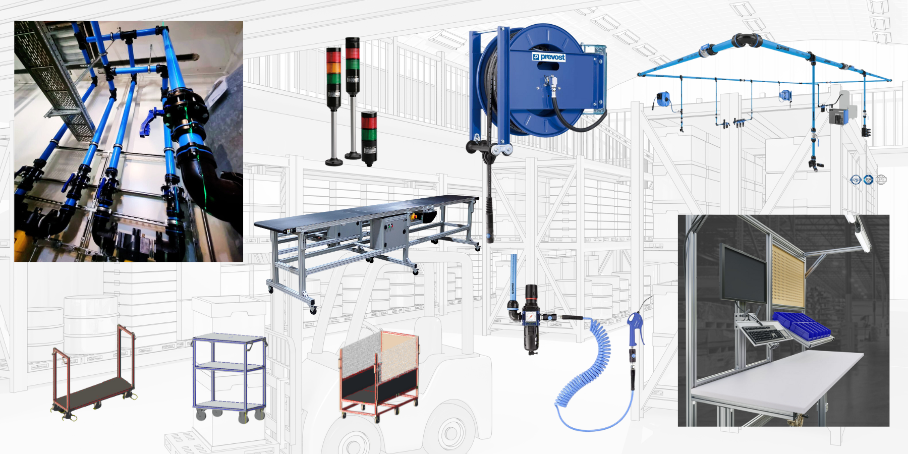 Facility Equipment Examples 