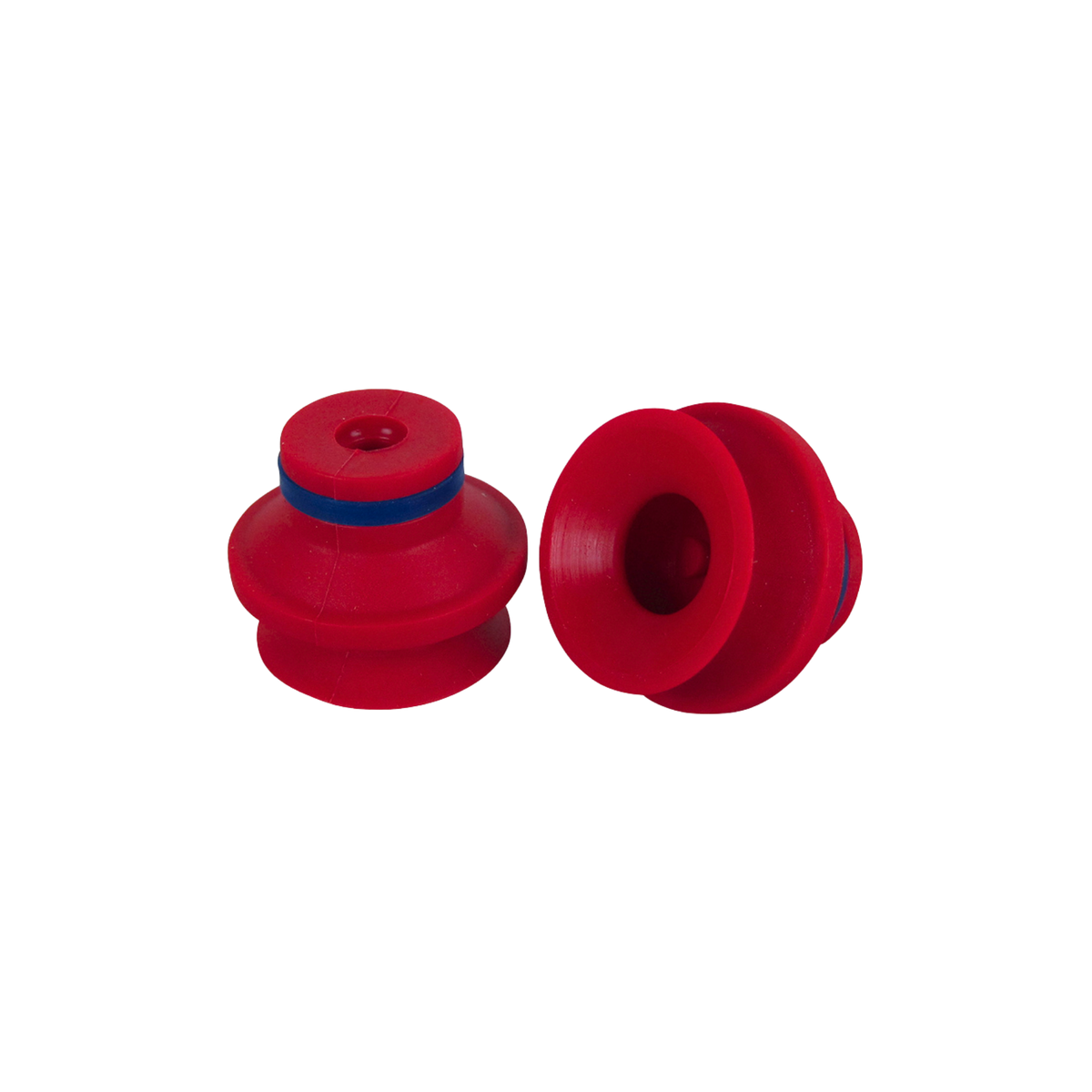VacMotion | 21mm Single Bellows Cup, Red Silicone | PSB20-SIR