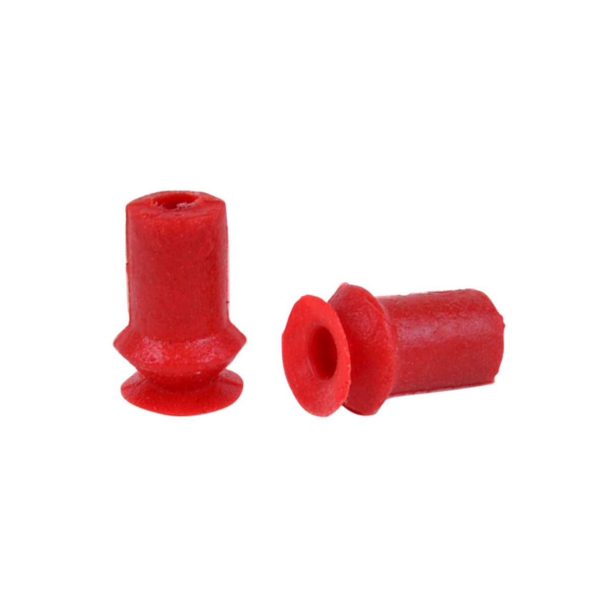 VacMotion | Silicone Suction Cup, 5.4mm Single Bellows, Red | PSB5-SIR