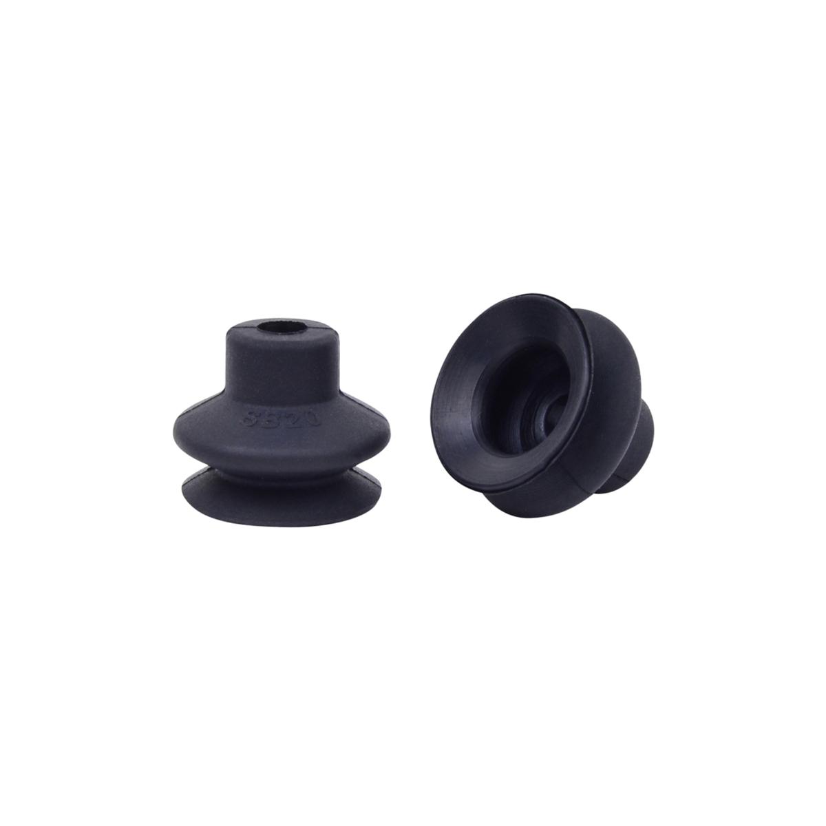 VacMotion | Single Bellows NBR Suction Cup, 19mm | SB20-NBR