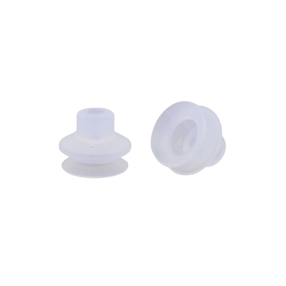 VacMotion | 19mm Single Bellows FDA Silicone Suction Cup | SB20-SIT