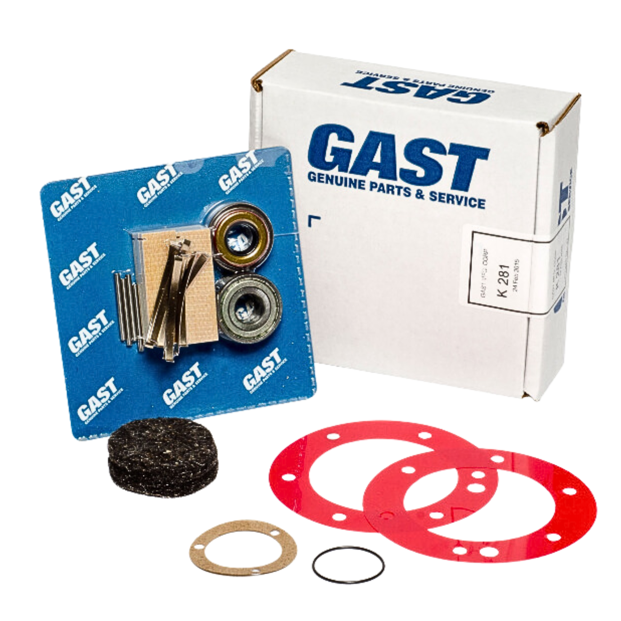 Gast | 6AM Service Kit (8 vane) | K281 used on gast product line