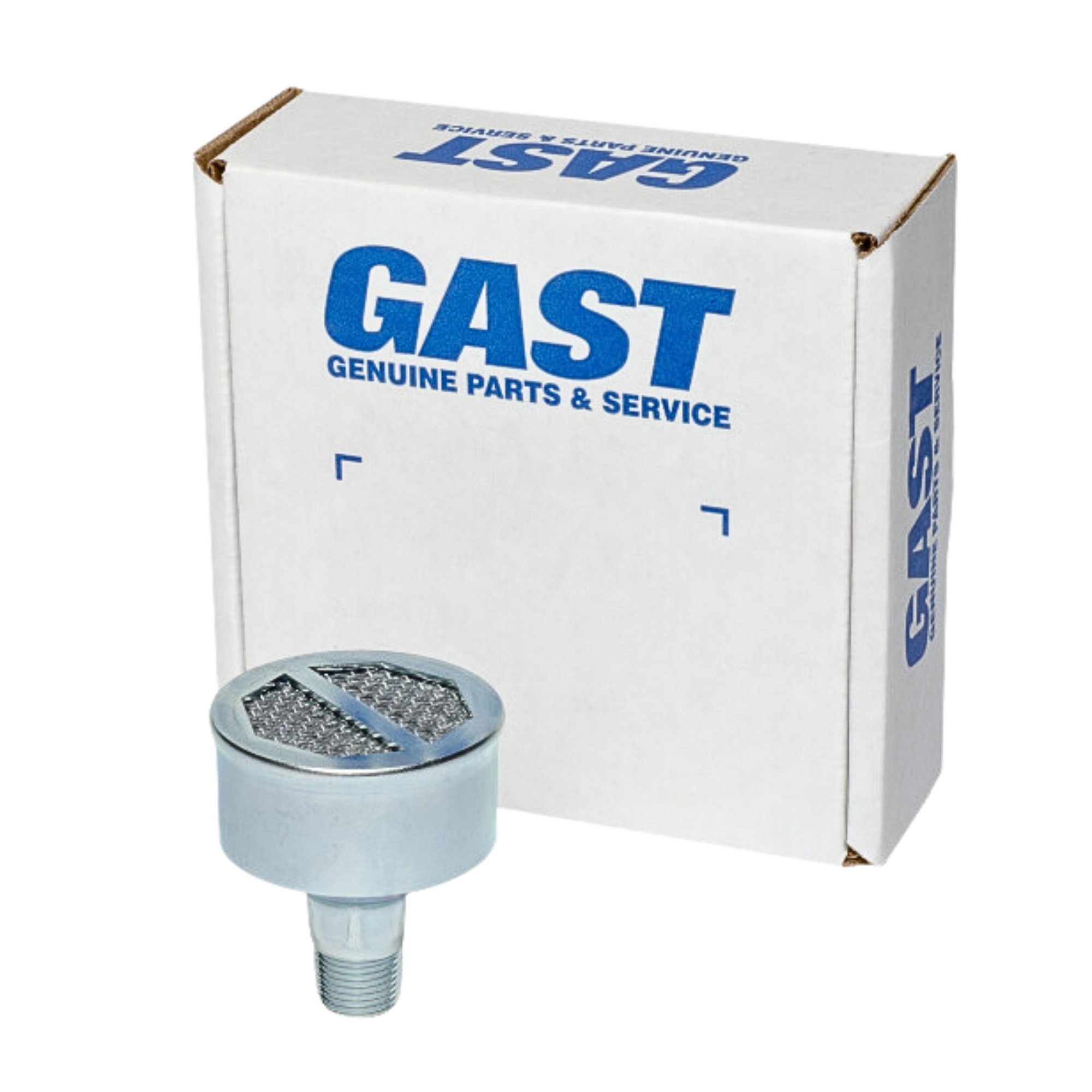 Gast | 6AM/8AM/NL52 Muffler Assembly | AC990 used on gast product line