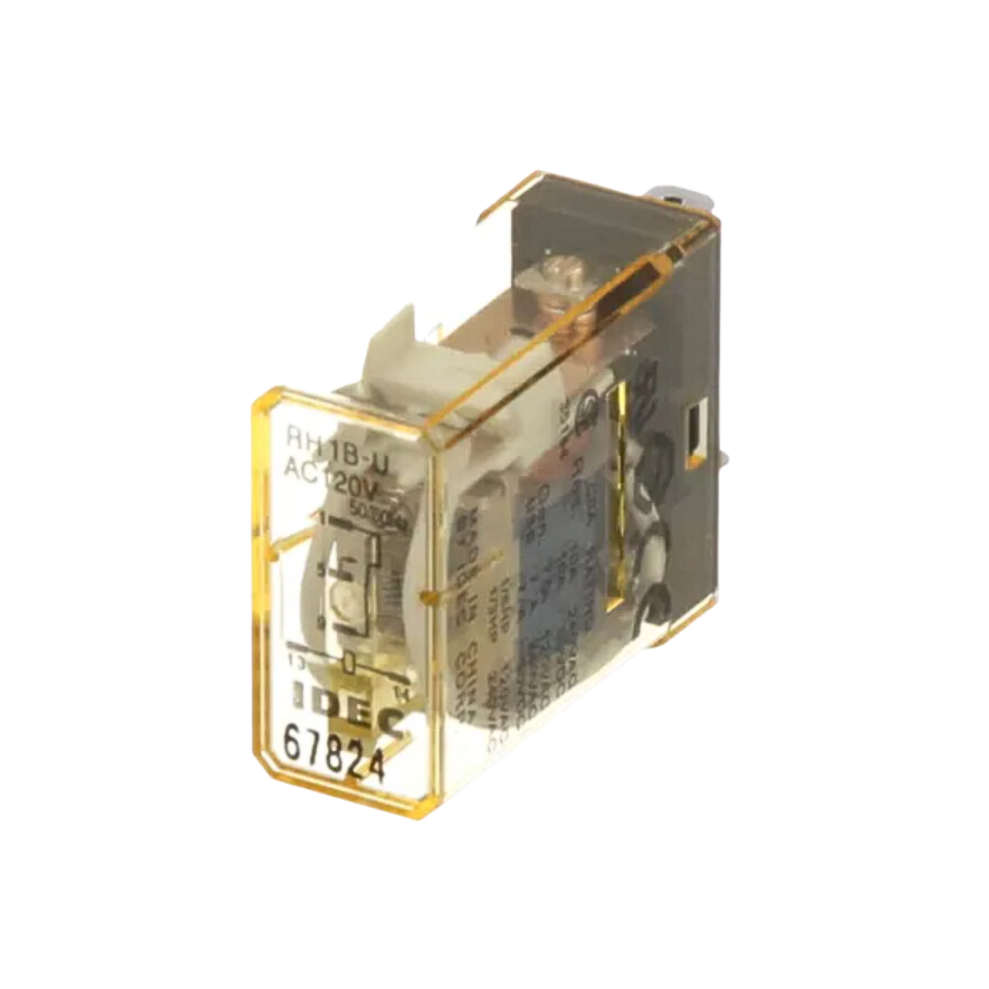 Plug-In Relay | RH1B-UAC120V used on Idec product line- front view
