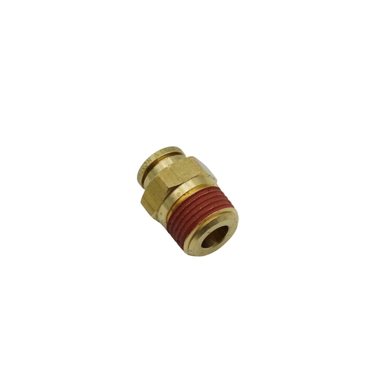 Alkon | DOT, PUSH-IN CONNECTOR, MALE 1/2 IN TUBE X 1/2 IN NPT | AQ68-DOT-8X8