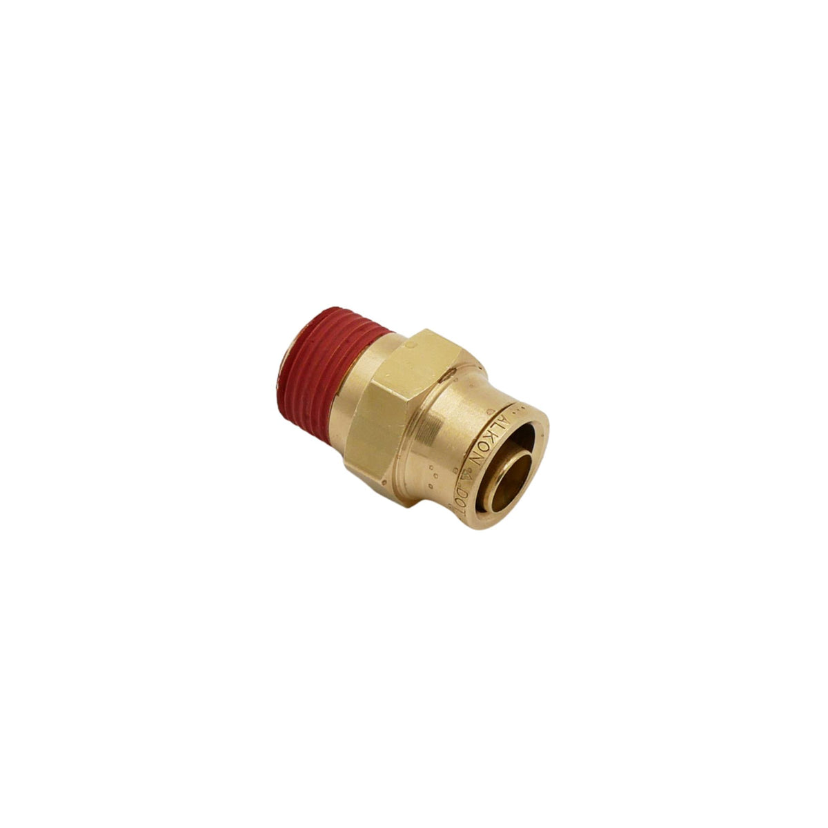 Alkon | DOT, PUSH-IN CONNECTOR, MALE 1/2 IN TUBE X 3/8 IN NPT | AQ68-DOT-8X6