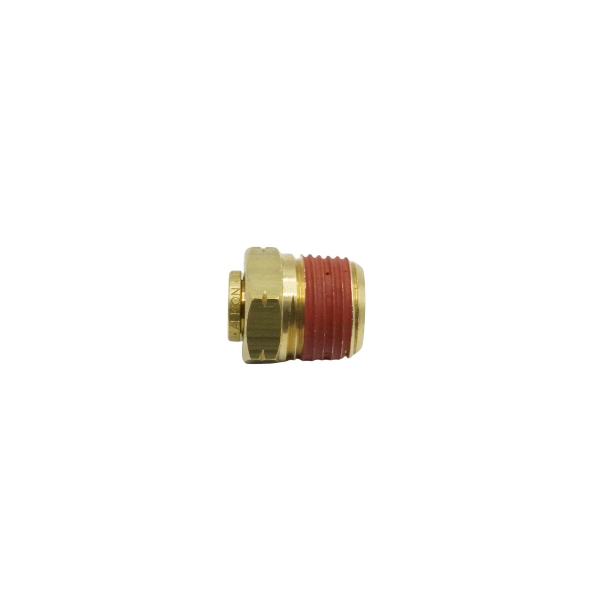 Alkon | DOT, PUSH-IN CONNECTOR, MALE 3/8 IN TUBE X 1/2 IN NPT | AQ68-DOT-6X8