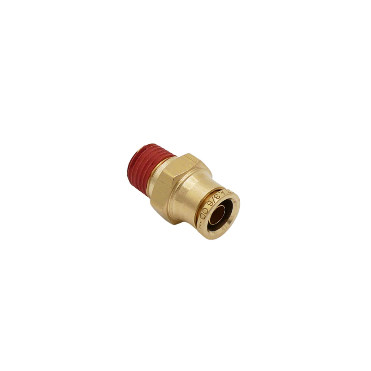 Alkon | DOT, PUSH-IN CONNECTOR, MALE 3/8 IN TUBE X 1/4 IN NPT | AQ68-DOT-6X4