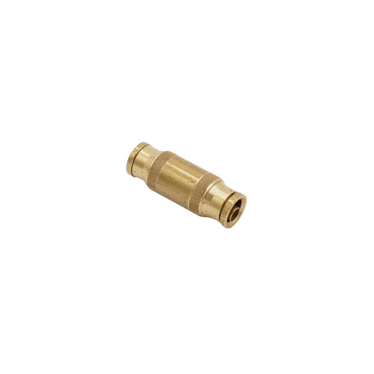 Alkon | DOT, PUSH IN CONNECTOR UNION FITTING, 3/8 IN TUBE | AQ62-DOT-6