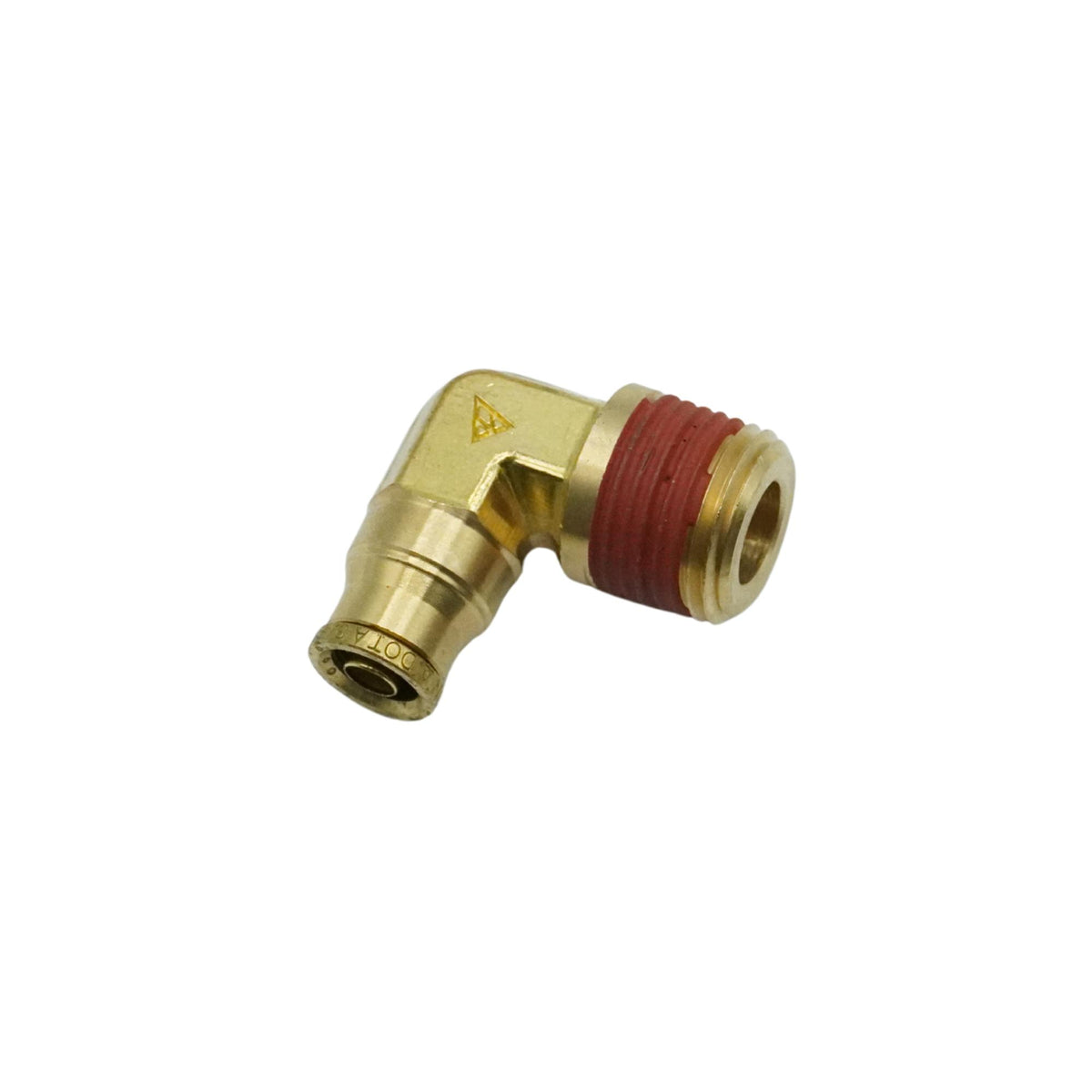 Alkon | DOT, PUSH-IN ELBOW MALE, 3/8 IN TUBE X 1/2 IN NPT | AQ69-DOT-6X8