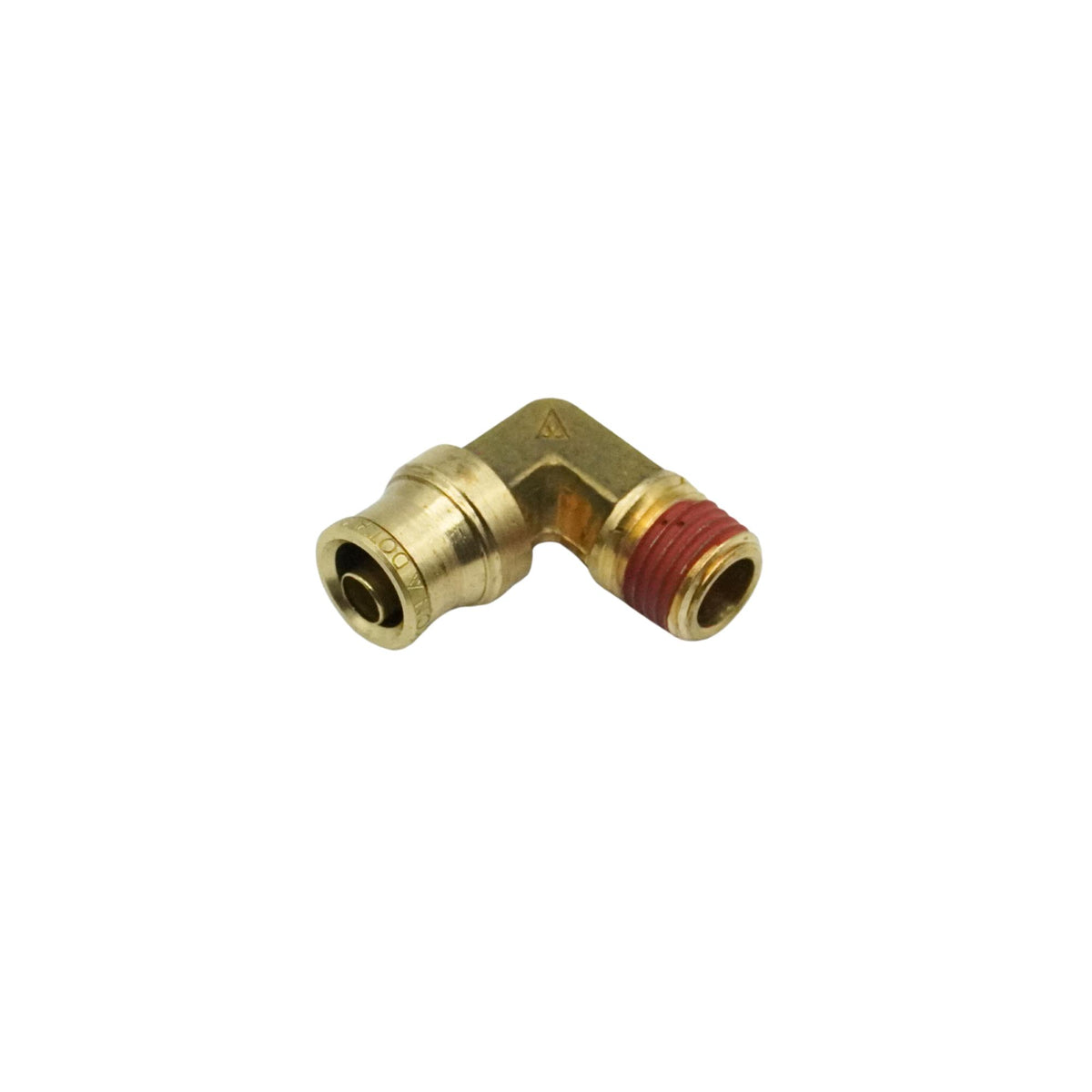 Alkon | DOT, PUSH-IN ELBOW MALE, 3/8 IN TUBE X 1/4 IN NPT | AQ69-DOT-6X4