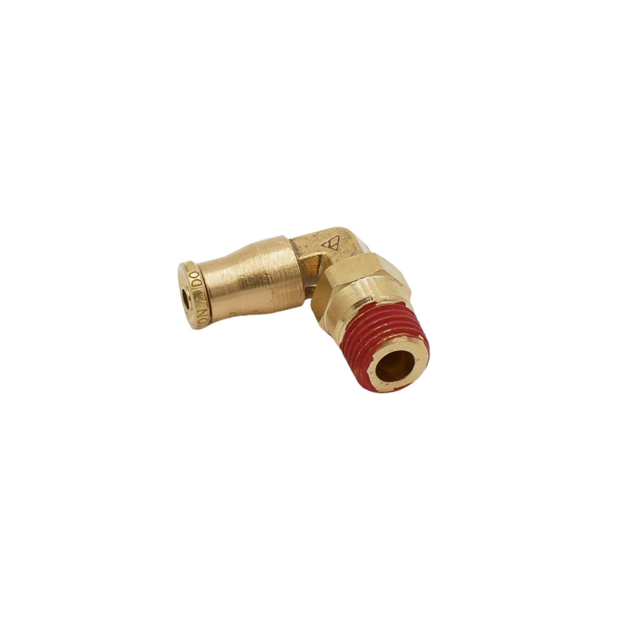 Alkon | DOT, PUSH-IN ELBOW MALE, SWIVEL 1/4 IN TUBE X 1/4 IN NPT | AQ69-DOTS-4X4