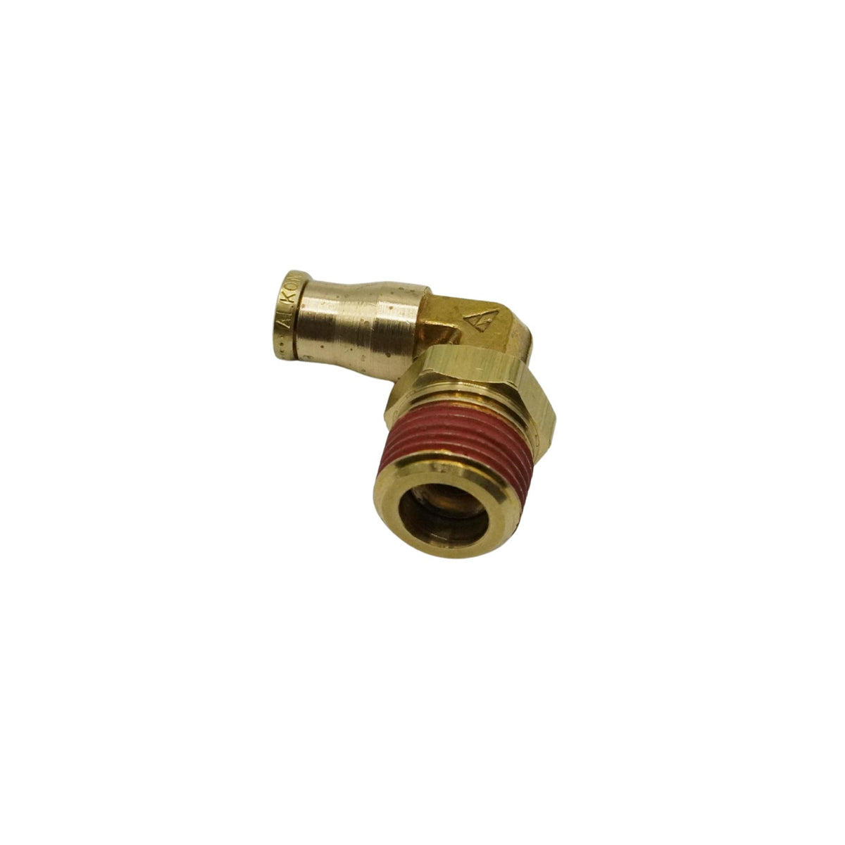 Alkon | DOT, PUSH-IN ELBOW MALE, SWIVEL 1/4 IN TUBE X 3/8 IN NPT | AQ69-DOTS-4X6