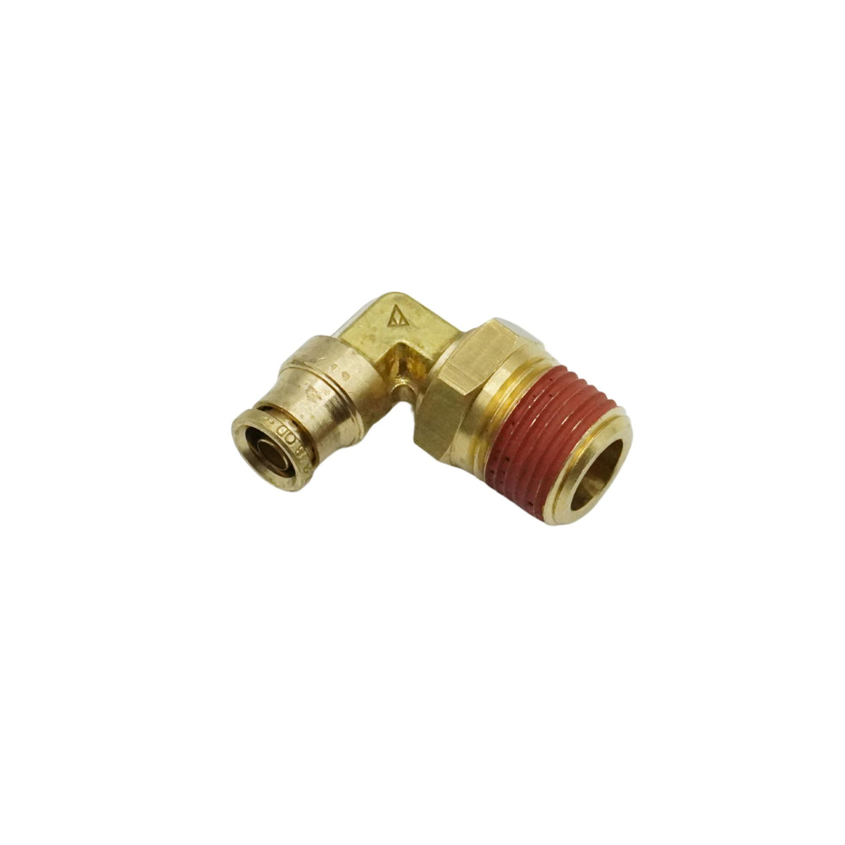 Alkon | DOT, PUSH-IN ELBOW MALE, SWIVEL 3/8 IN TUBE X 1/2 IN NPT | AQ69-DOTS-6x8