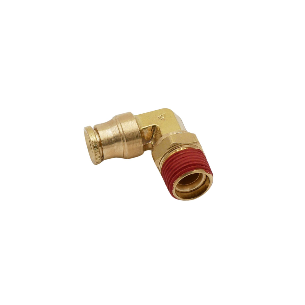 Alkon | DOT, PUSH-IN ELBOW MALE, SWIVEL 3/8 IN TUBE X 3/8 IN NPT | AQ69-DOTS-6X6