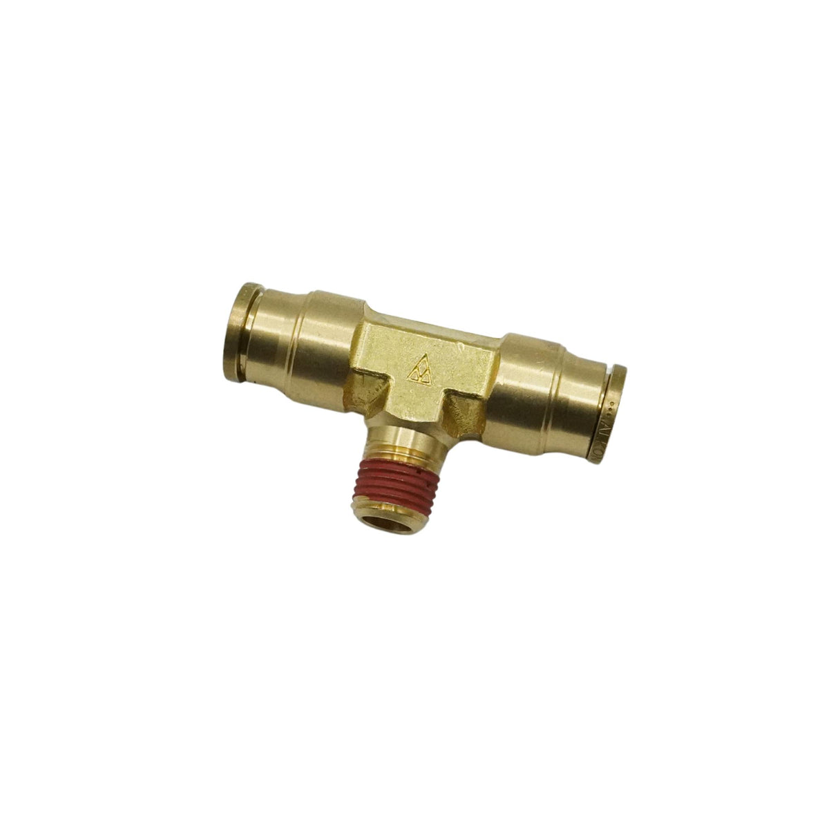 Alkon | DOT, PUSH-IN TEE, MALE BRANCH, 1/2 IN TUBE X 1/4 IN NPT | AQ72-DOT-8X4