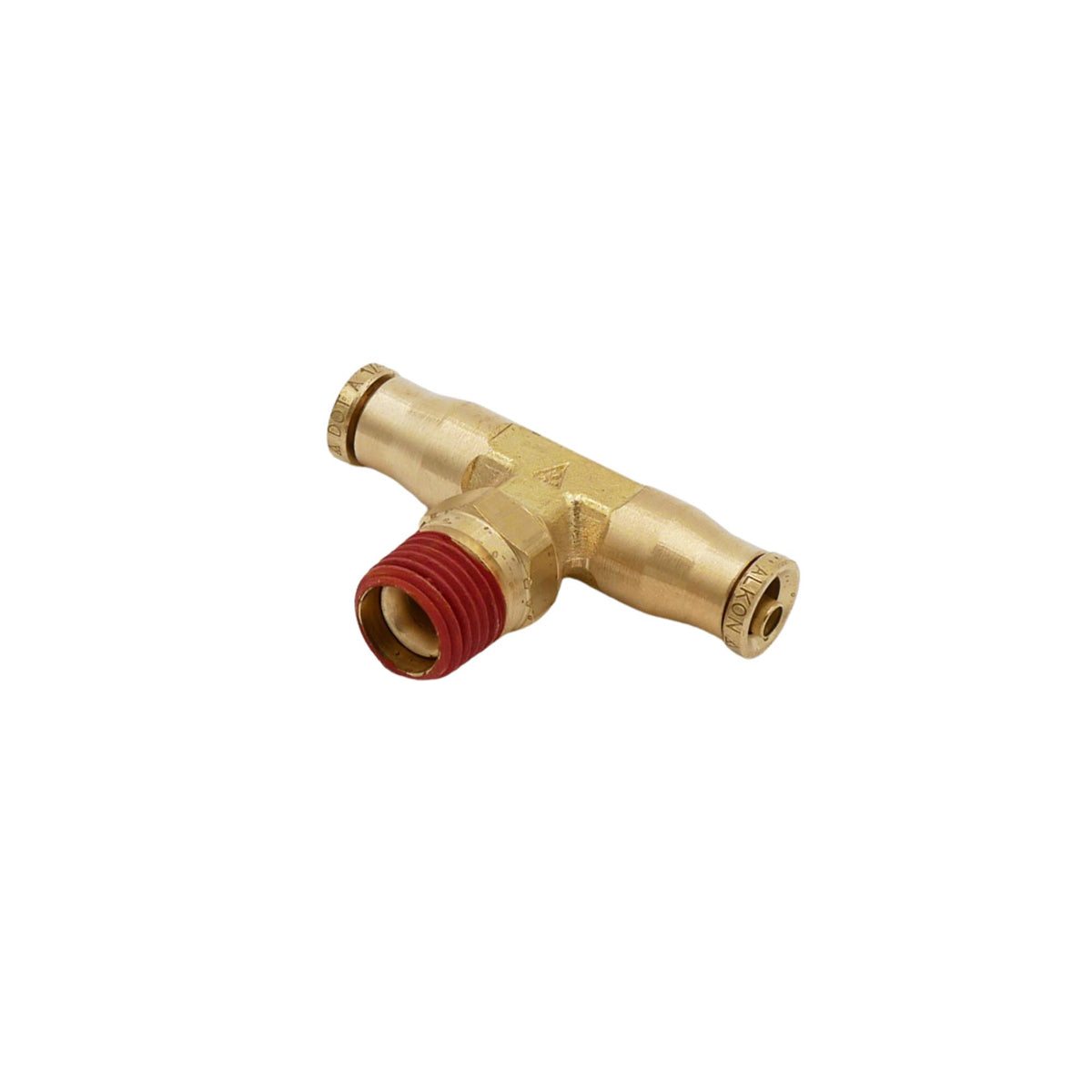 Alkon | DOT, PUSH-IN TEE, SWIVEL MALE BRANCH, 1/4 IN OD X 1/4 IN NPT (5) | AQ72-DOTS-4X4