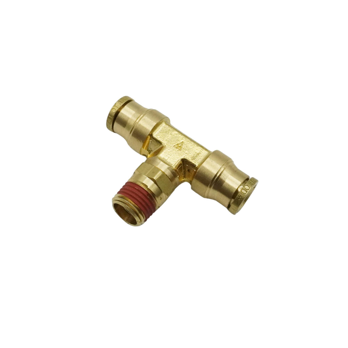 Alkon | DOT, PUSH-IN TEE, SWIVEL MALE BRANCH, 3/8 IN OD X 1/4 IN NPT | AQ72-DOTS-6X4