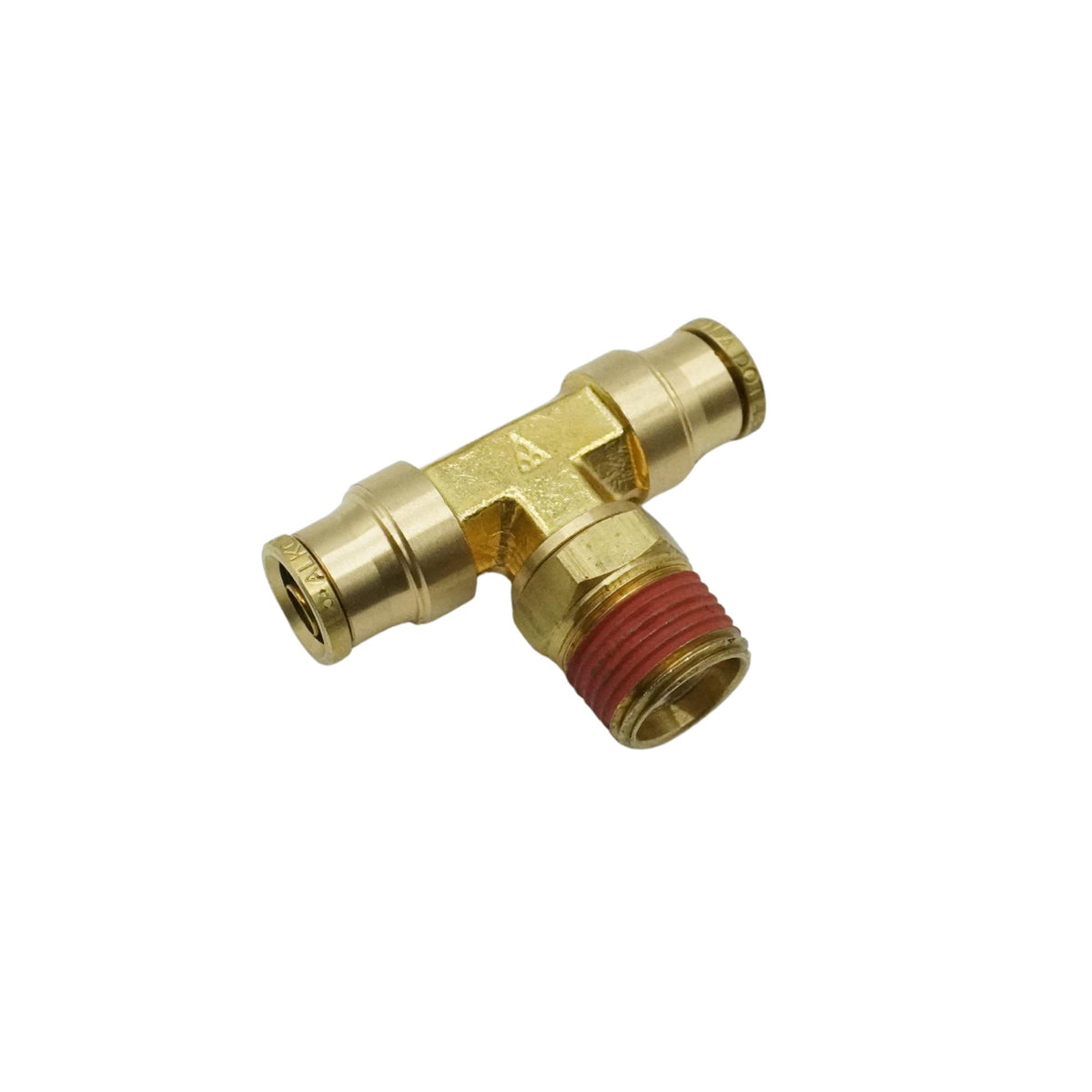 Alkon | DOT, PUSH-IN TEE, SWIVEL MALE BRANCH, 3/8 IN OD X 3/8 IN NPT | AQ72-DOTS-6X6